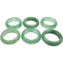 Load image into Gallery viewer, Green Aventurine Rings - Rounded