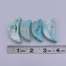 Load image into Gallery viewer, Blue Aragonite Moon (Small)
