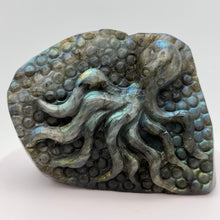 Load image into Gallery viewer, Labradorite Octopus Carving