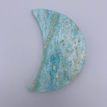 Load image into Gallery viewer, Blue Aragonite Moon (Large)