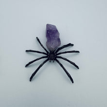 Load image into Gallery viewer, Amethyst Cluster Spider