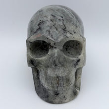 Load image into Gallery viewer, Purple Rainbow Spectrolite Skull