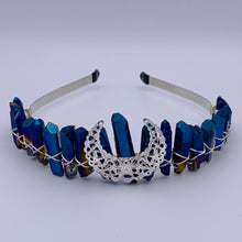 Load image into Gallery viewer, Crystal Moon Crown