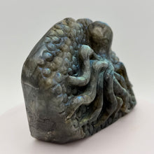 Load image into Gallery viewer, Labradorite Octopus Carving