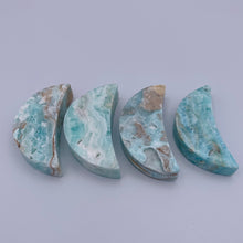 Load image into Gallery viewer, Blue Aragonite Moon (Small)