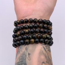 Load and play video in Gallery viewer, Blue Tigers Eye Bracelet
