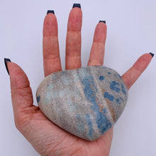 Load image into Gallery viewer, Azurite Granite Heart 2