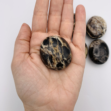 Load image into Gallery viewer, Black Opal (Medium) Palm Stone