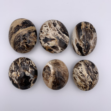 Load image into Gallery viewer, Black Opal (Large) Palm Stone