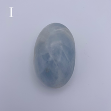 Load image into Gallery viewer, Blue Calcite Palm Stone
