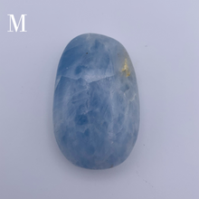 Load image into Gallery viewer, Blue Calcite Palm Stone