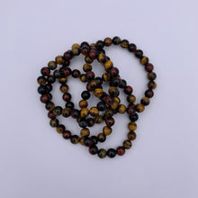 Load image into Gallery viewer, Tigers Eye (Blue/Gold/Red) Bracelet