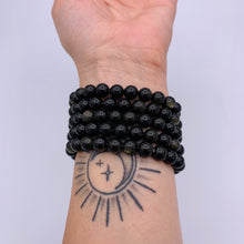 Load image into Gallery viewer, Golden Sheen Obsidian Bracelet