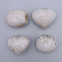 Load image into Gallery viewer, Scolecite Heart + Palm Stone