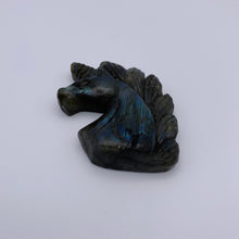 Load image into Gallery viewer, Labradorite Unicorn Carving