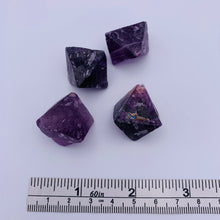Load image into Gallery viewer, Purple Fluorite - Raw Octahedron