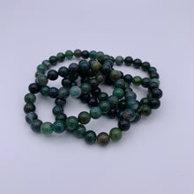 Load image into Gallery viewer, Moss Agate Bracelet