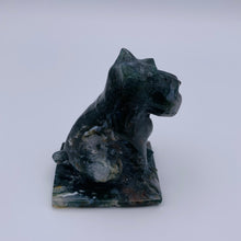 Load image into Gallery viewer, Moss Agate Schnauzer
