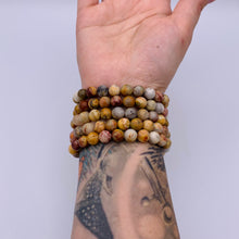 Load image into Gallery viewer, Crazy Lace Agate Bracelet