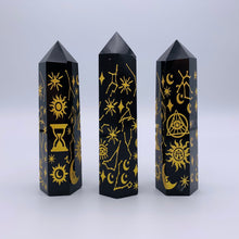 Load image into Gallery viewer, Obsidian Zodiac Tower