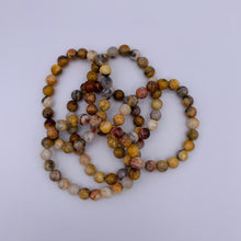 Load image into Gallery viewer, Crazy Lace Agate Bracelet