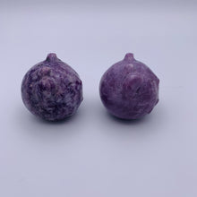 Load image into Gallery viewer, Lepidolite Cat Sphere Carving