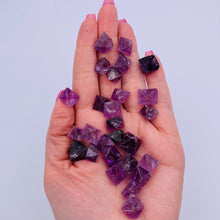 Load image into Gallery viewer, Purple Fluorite - Raw Octahedron