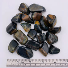 Load image into Gallery viewer, Blue Tigers Eye Tumble