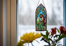 Load image into Gallery viewer, Glass Suncatcher - Earth Goddess
