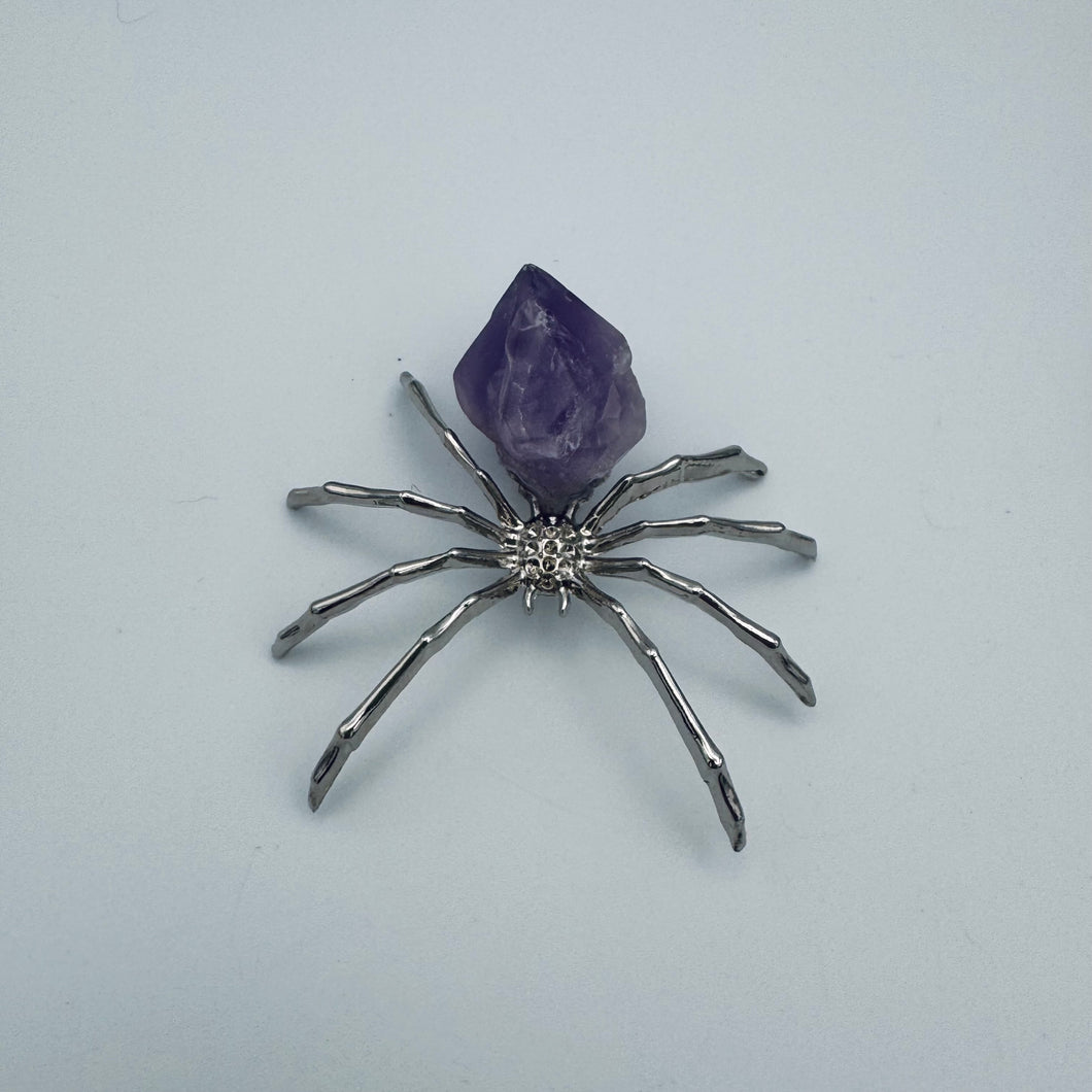 Amethyst Cluster Spider