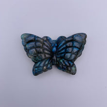 Load image into Gallery viewer, Labradorite Butterfly Carving - Small
