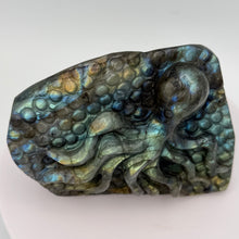 Load image into Gallery viewer, Labradorite Octopus Carving

