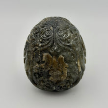 Load image into Gallery viewer, Labradorite Skull Lace Carving Design
