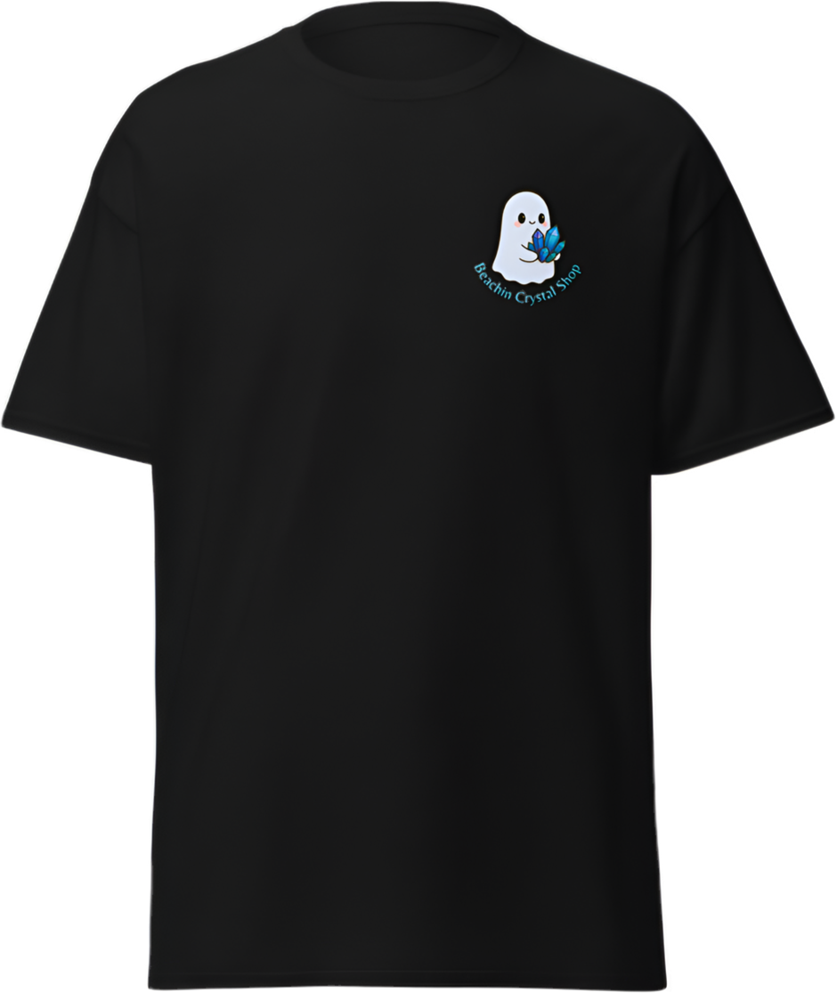 Beachin Crystal Shop Ghost Tee