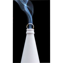 Load image into Gallery viewer, Glass Smoking Bottle Incense Burner - 7 Chakras - White
