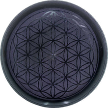 Load image into Gallery viewer, 8in Singing Bowl - Flower of Life (Purple)
