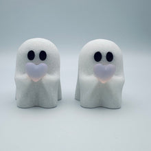 Load image into Gallery viewer, White Jade Ghost with Opalite Heart
