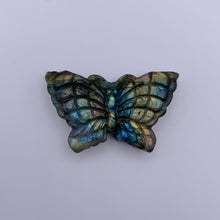 Load image into Gallery viewer, Labradorite Butterfly Carving - Small
