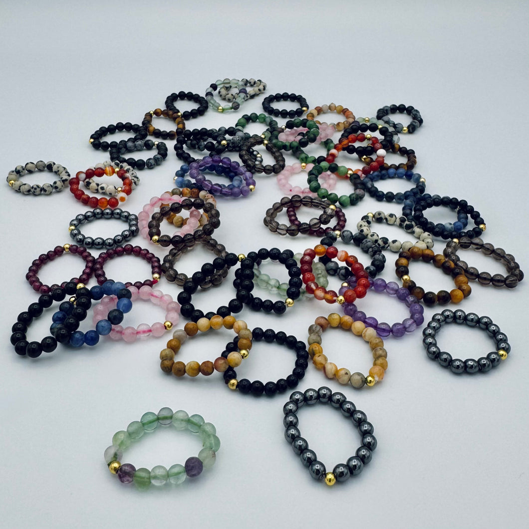 Crystal Bead Ring