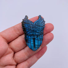 Load image into Gallery viewer, Labradorite Wings Carving
