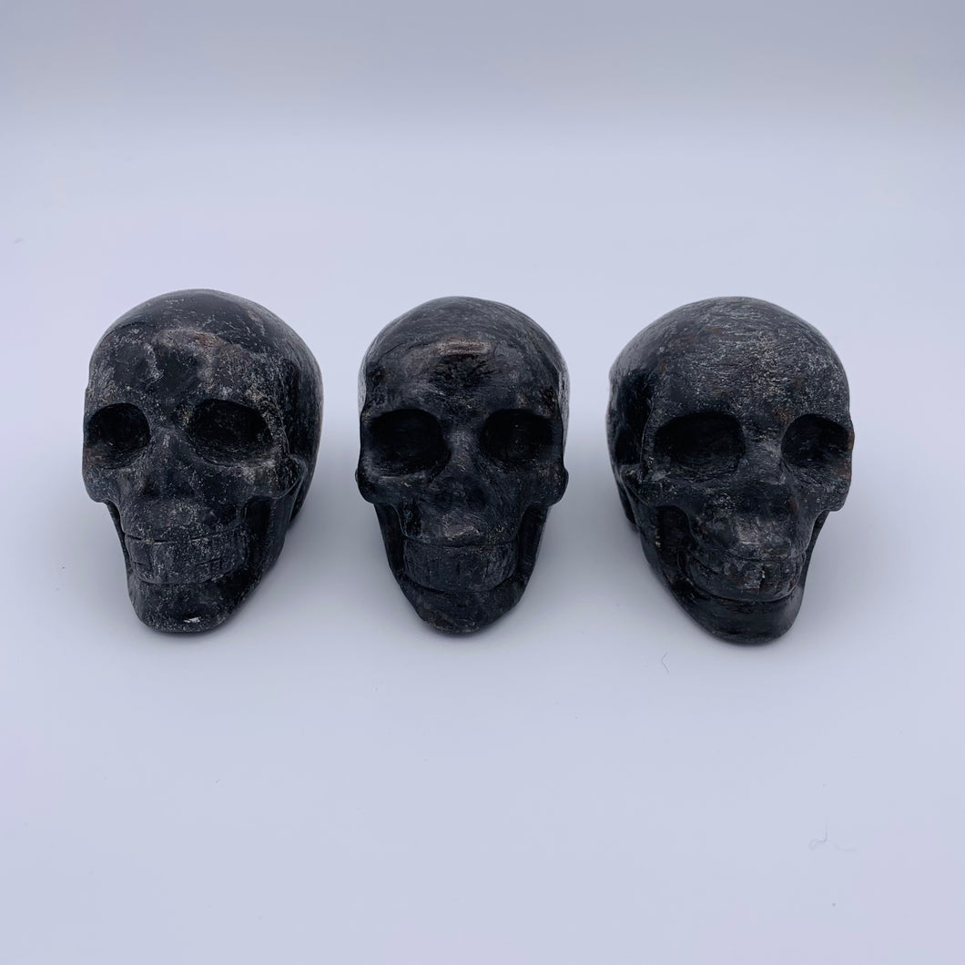 Astrophyllite Skull