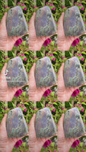 Load and play video in Gallery viewer, Purple Rainbow Spectrolite Freeform 1
