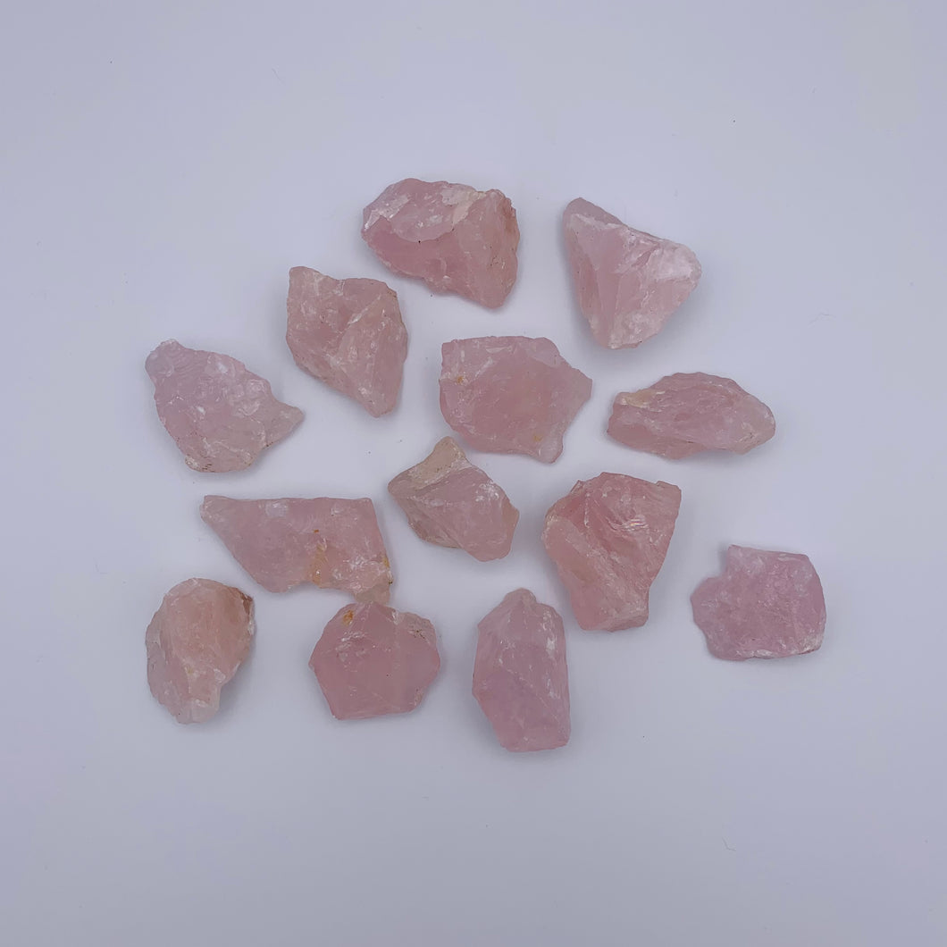Rose Quartz Raw Chunks