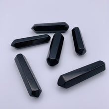 Load image into Gallery viewer, Obsidian Double Terminated Points
