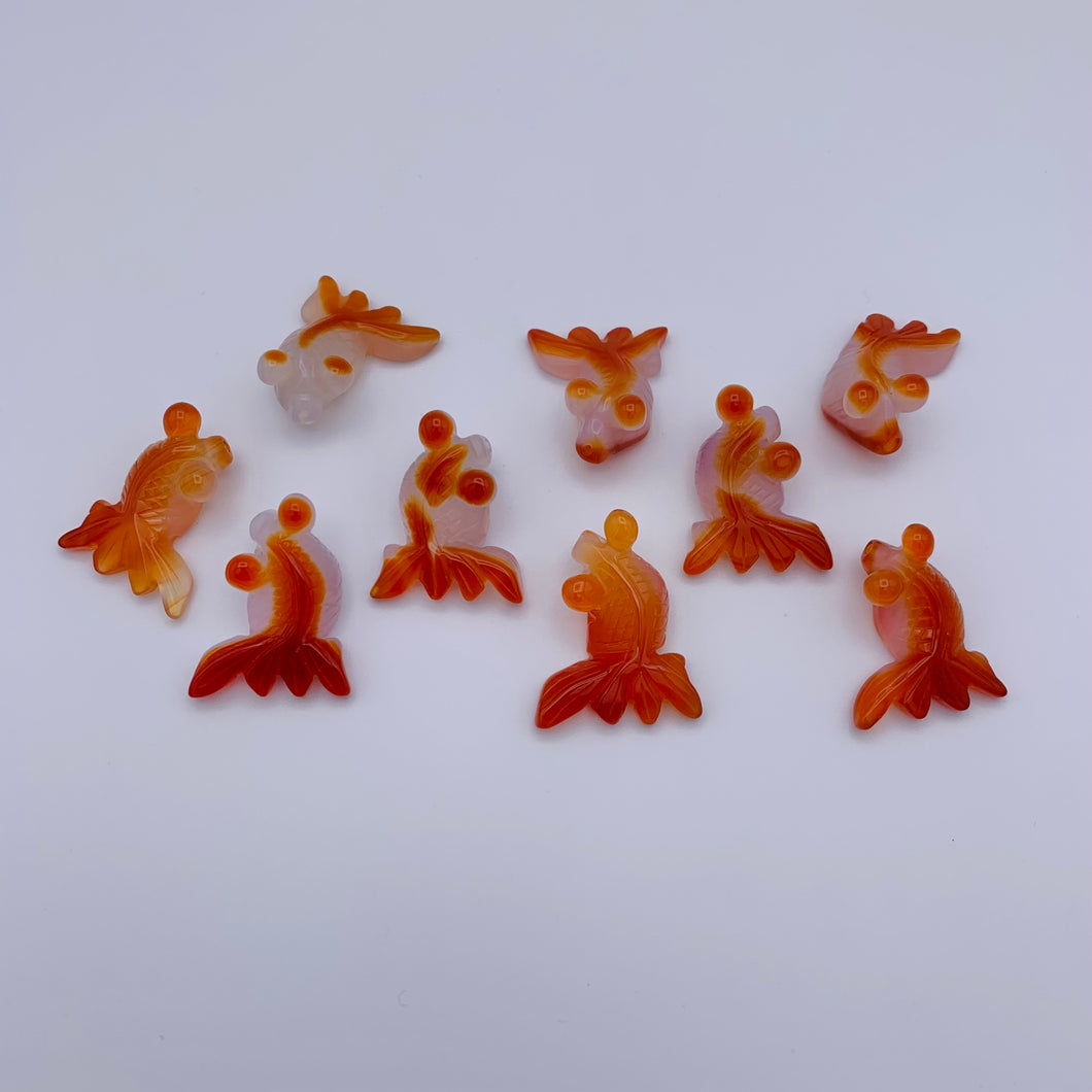 Agate Fish Carving