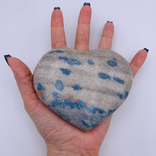 Load image into Gallery viewer, Azurite Granite Heart 3
