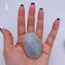 Load image into Gallery viewer, Blue Calcite Palm Stone
