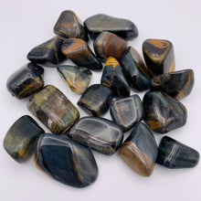 Load image into Gallery viewer, Blue Tigers Eye Tumble
