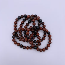 Load image into Gallery viewer, Mahogany Obsidian Bracelet
