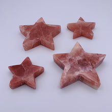 Load image into Gallery viewer, Rose Calcite Star
